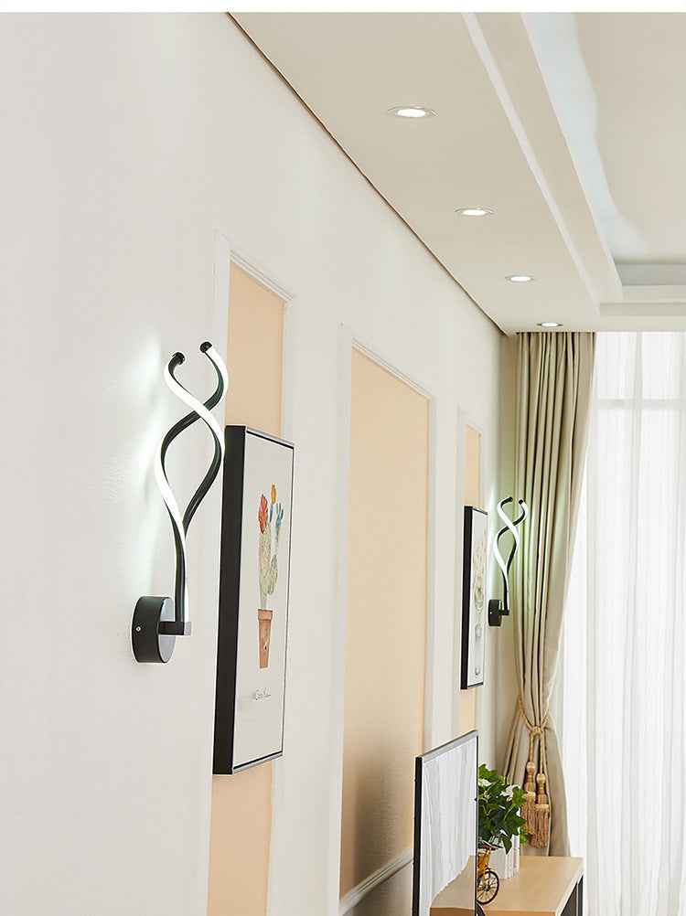 Music Note LED Wall Light