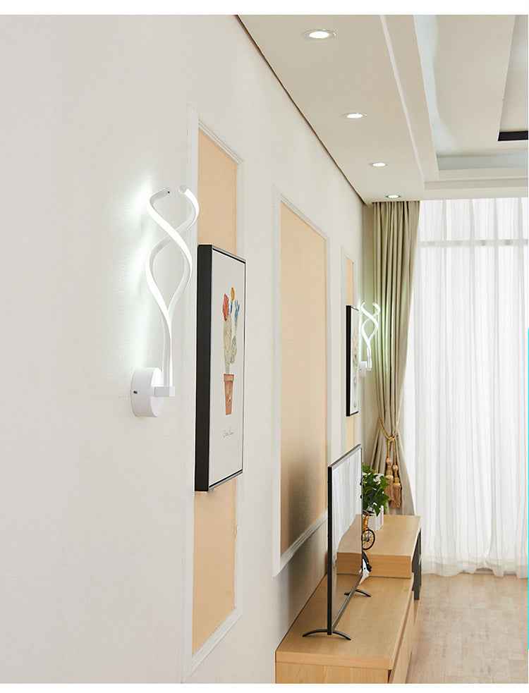 Music Note LED Wall Light