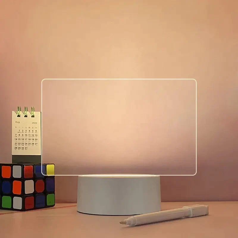 LED Message Board - Customizable LED Note Board for Creative Displays