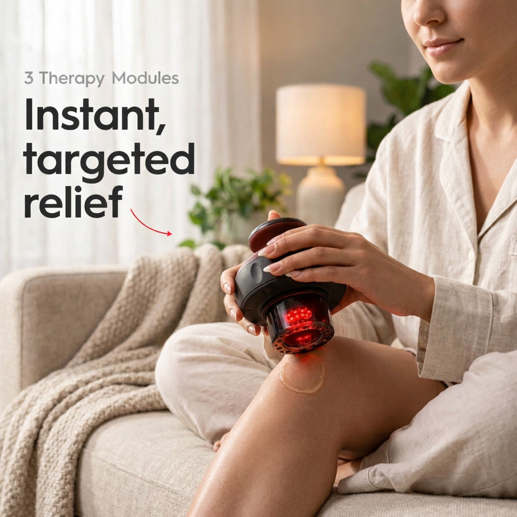 Electric Cupping Massager – Anti-Cellulite & Deep Muscle Relief