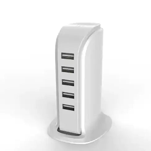 Smart Power Tower for Every Desk at Home or Office Charge any Gadget