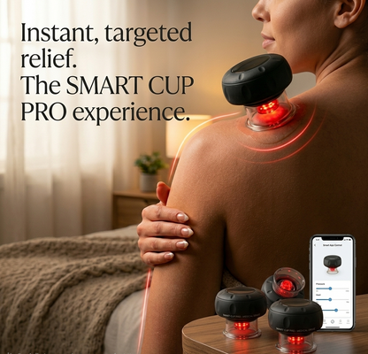 Smart Cupping Massager – Instant Back &amp; Neck Pain Relief Device